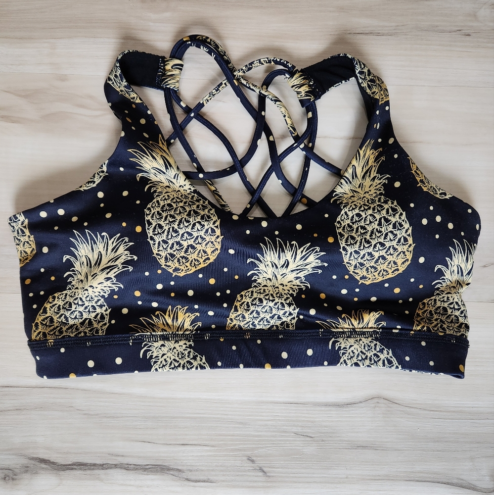 CVG Medium Butterfly Back Bra Fineapples